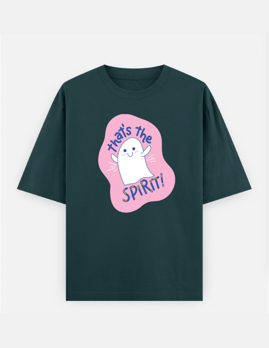 Spirit Oversized Cotton T-Shirt