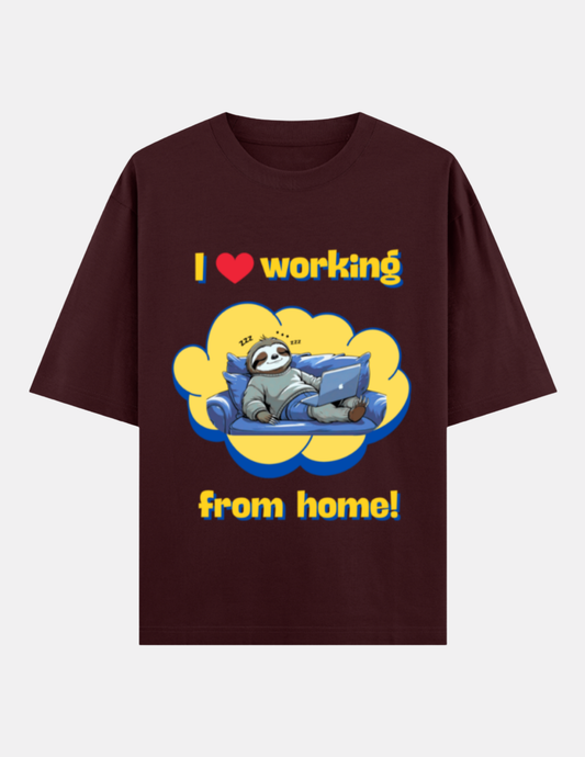 Lazy Sloth Oversized T-shirt